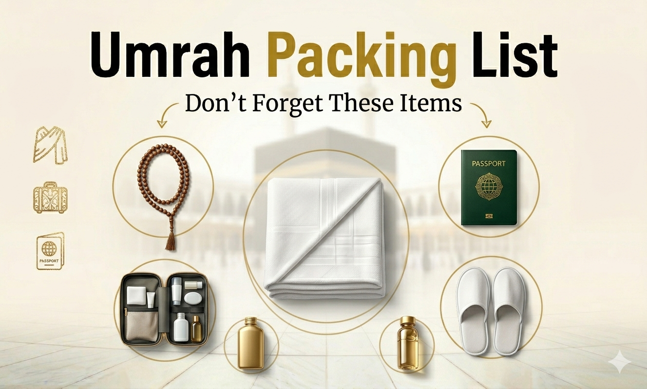 Umrah Packing List for Pilgrims