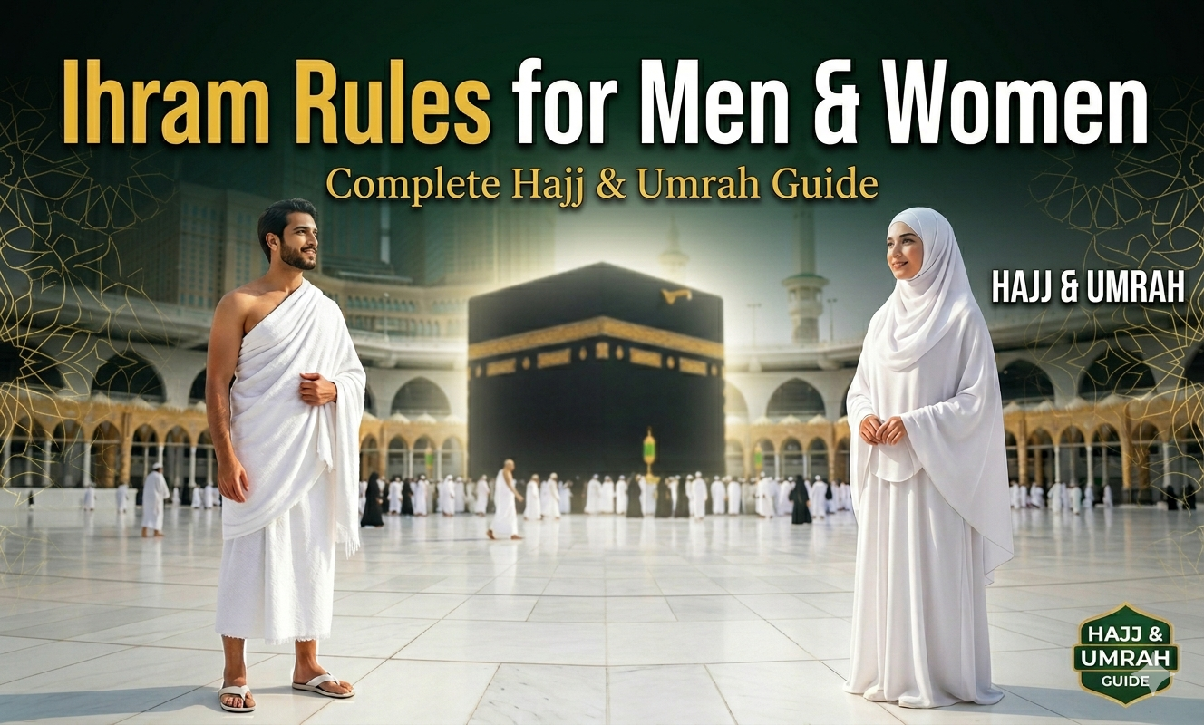 Ihram Rules for Men and Women