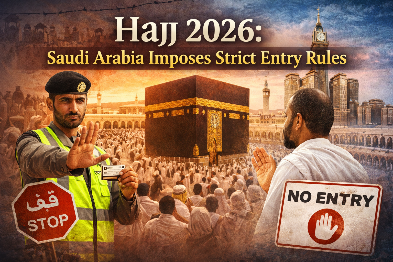 Hajj 2026: Saudi Arabia Imposes Strict Entry Rules