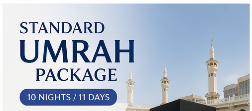 standard umrah tours mumbai